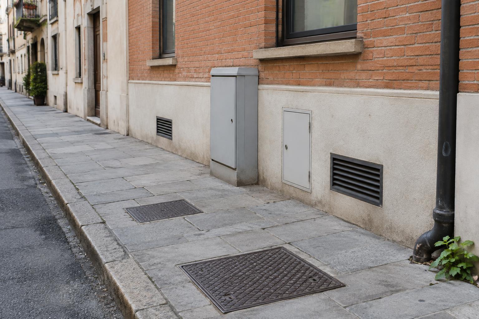 Where Building Services Go: Spotting Vents, Meters, and Utility Access
