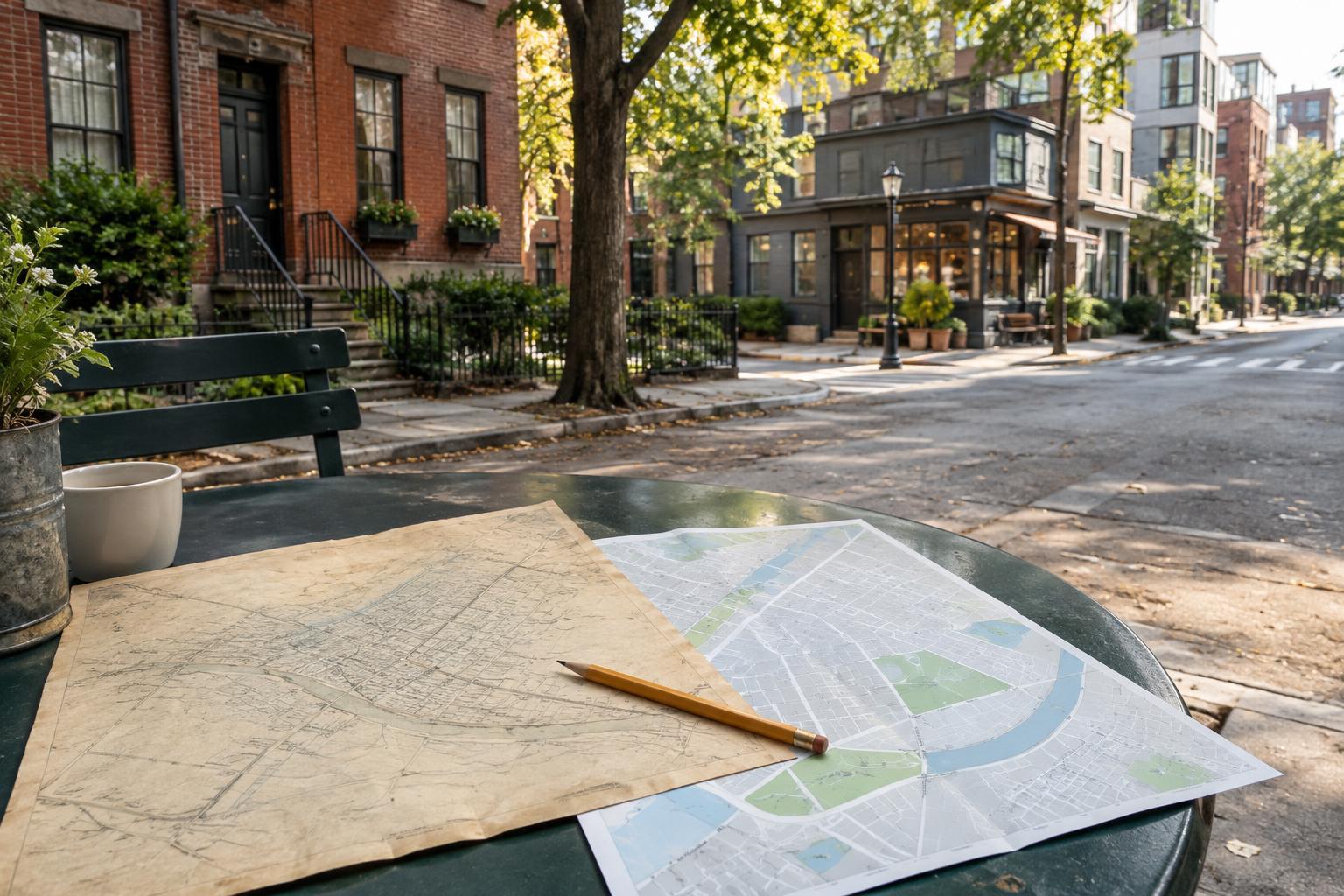 Old Maps vs. Current Maps: Tracing Changes to a Neighborhood